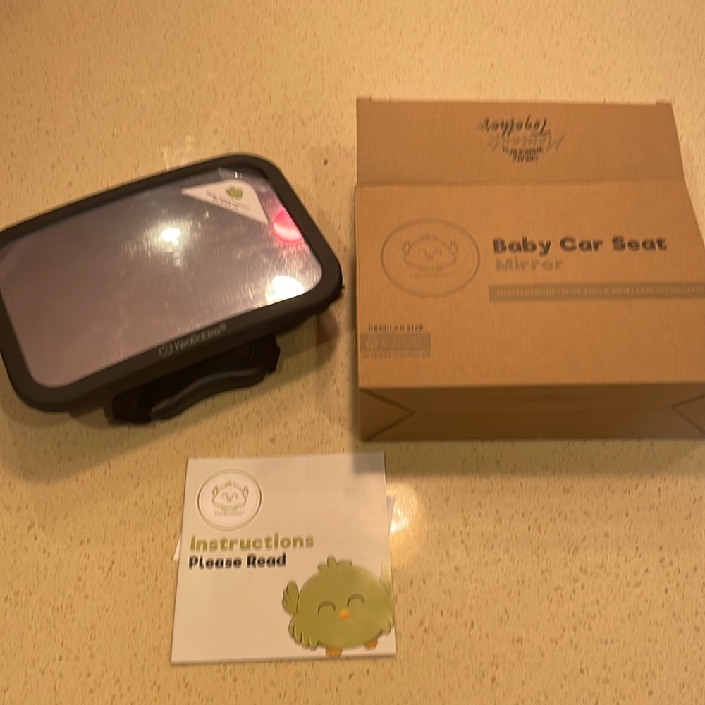 KeaBabies Baby Car Seat Mirror